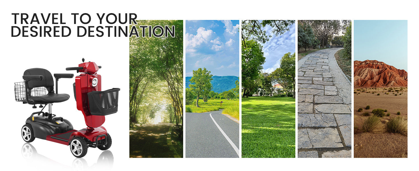 What are the main features you should consider when choosing a scooter for seniors?