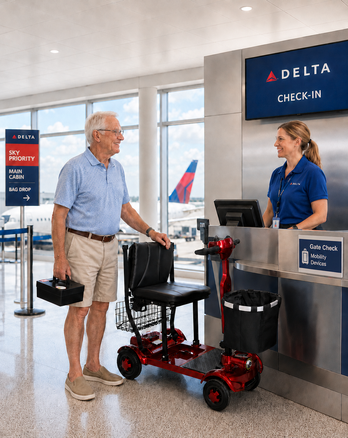 Air & Cruise Travel Made Easy: Flying with Your Ecomobi Mobility Scooter