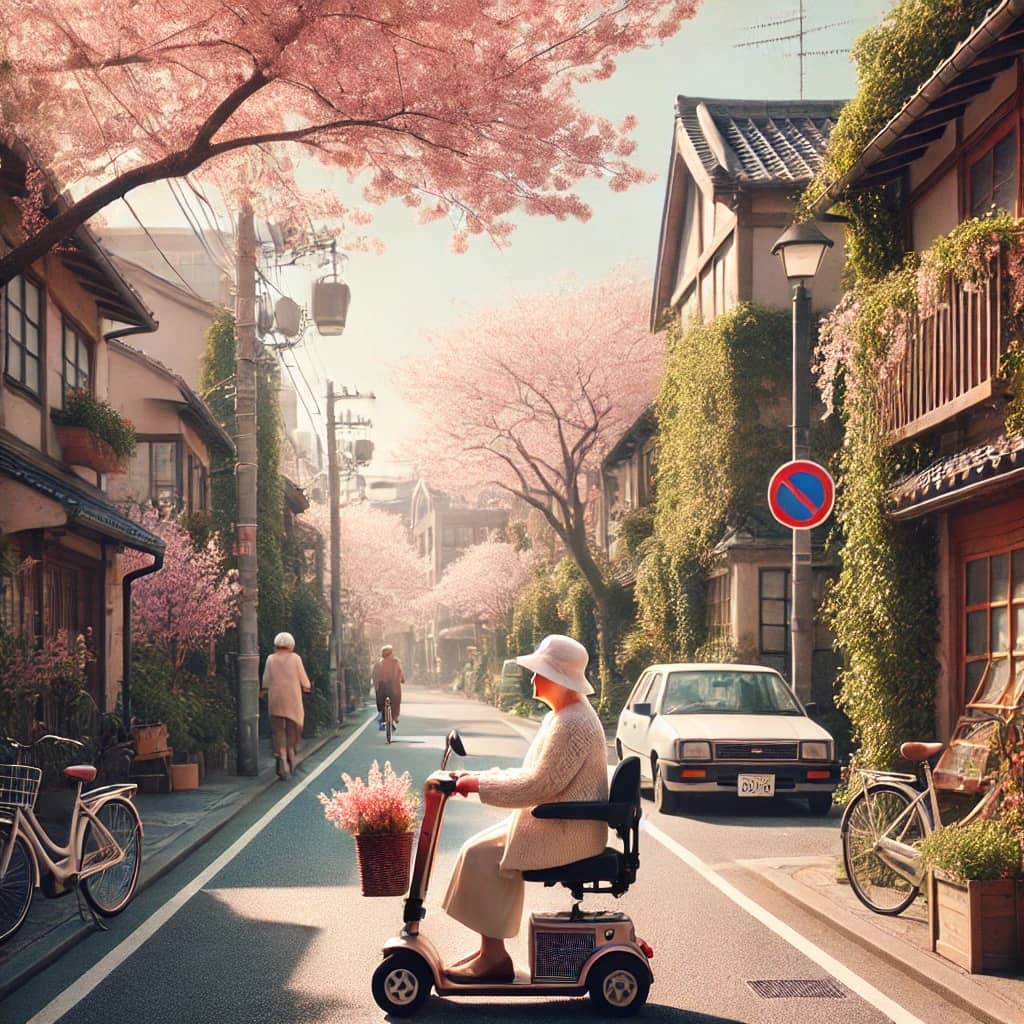 What types of mobility aids are suitable for older adults?