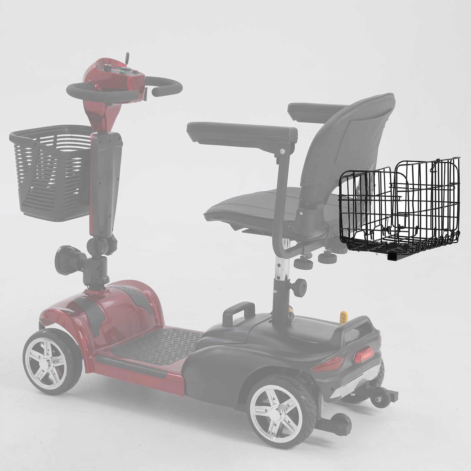 Ecomobi MS02, MS02 Pro & MS02 Plus Electric Scooter Rear Basket