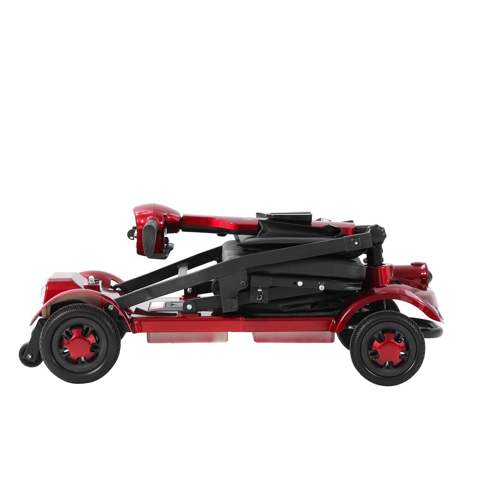 Ecomobi™ MS01 F Lightweight Mobility Scooter, 41 lbs, 12/24 Mile Range, 300 lbs Capacity, LED Light & Triple Storage