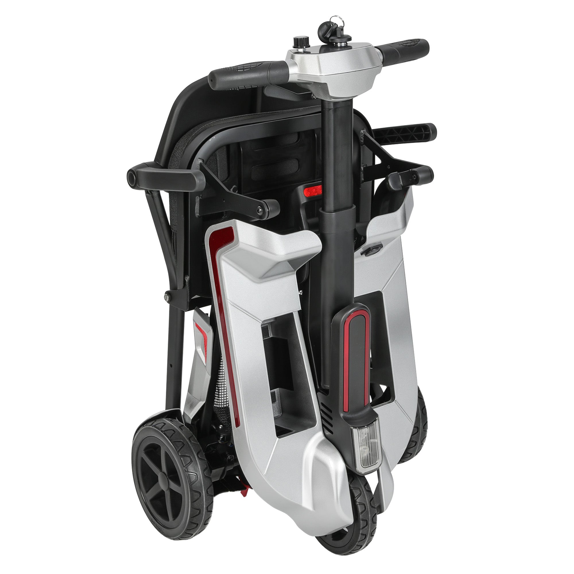 【Introducing the All-New Ecomobi™ M3】Ecomobi™ M3 Lightweight Foldable Mobility Scooter for Seniors – 30 lbs, 33" Turning Radius, 20/32-Mile Range