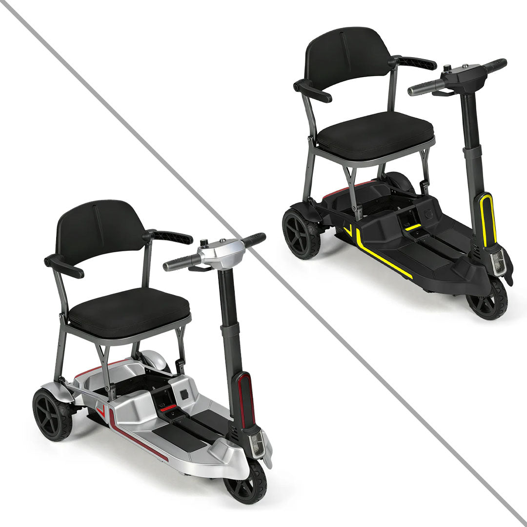 【Introducing the All-New】ECOMOBI M3 Lightweight Foldable Mobility Scooter for Seniors – 30 lbs, 33" Turning Radius, 20/32-Mile Range