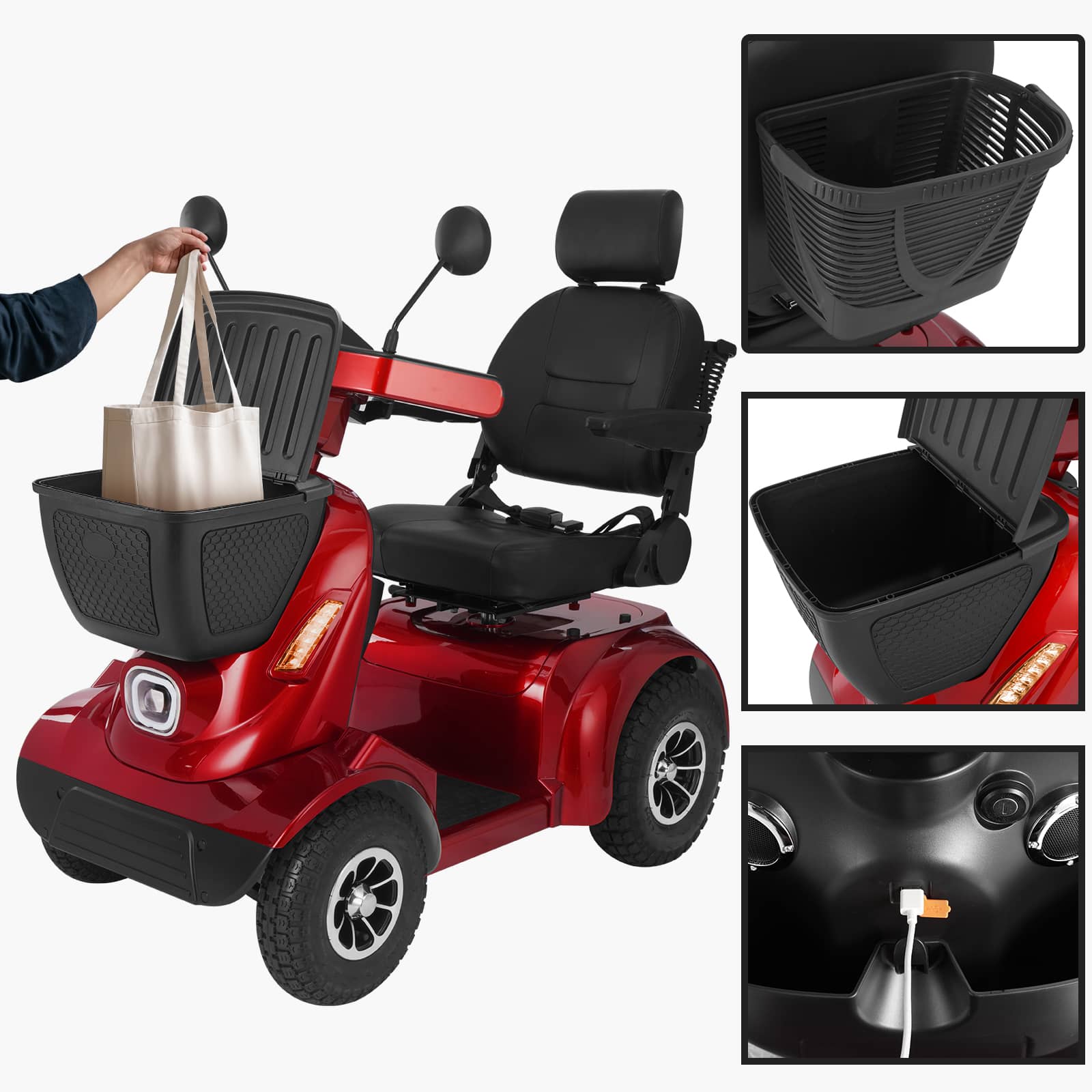 Pre-sale: MS02 MAX Red Load 500 lbs Range 32 miles