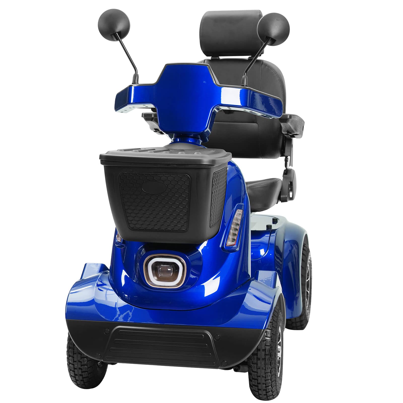 (Used Scooter – 90% New)-MS02 MAX Blue-(Warehouse Pickup – Get $300 Off)