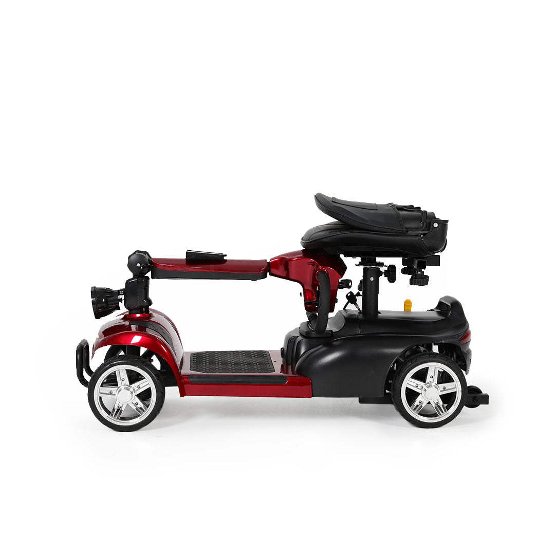 ECOMOBI MS02 4-Wheel Mobility Scooter for Seniors – Lightweight & Compact, Up to 15 Mi Range