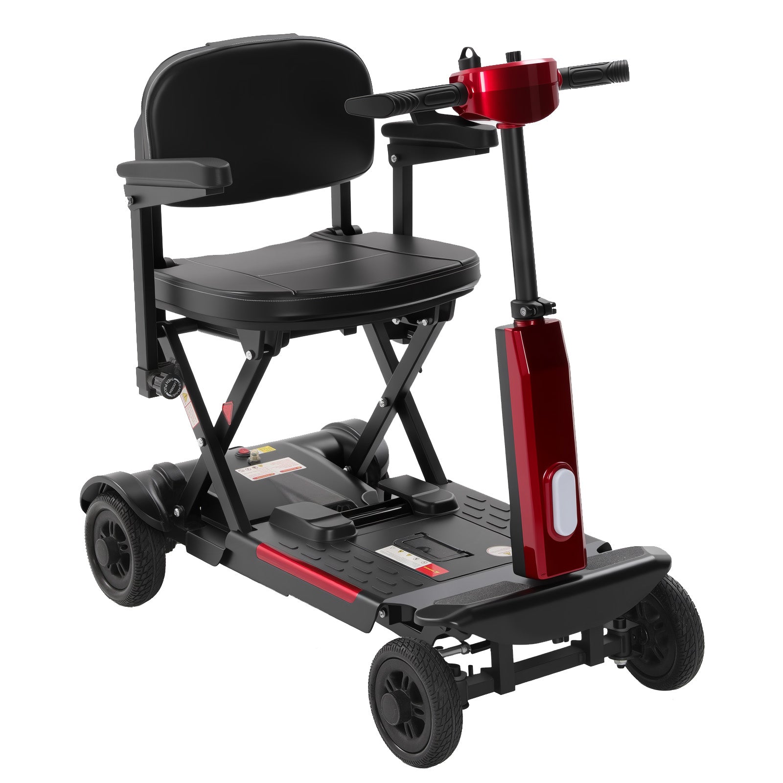 Ecomobi MS02 F Foldable Mobility Scooter for Adults - 15/20/30-Mile Range | 330LBS Capacity