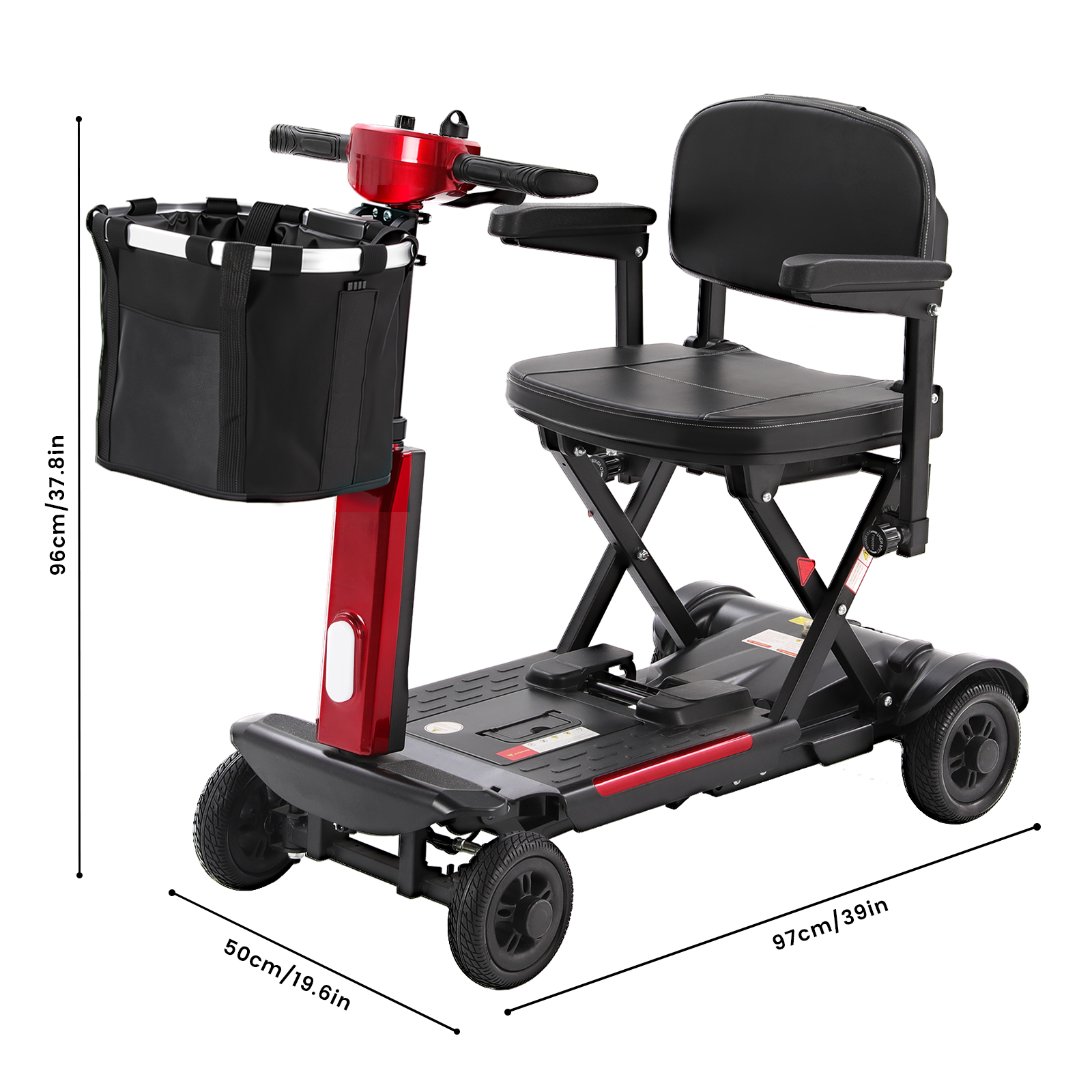 MS02 F Multi-Storage Foldable Range 20 miles