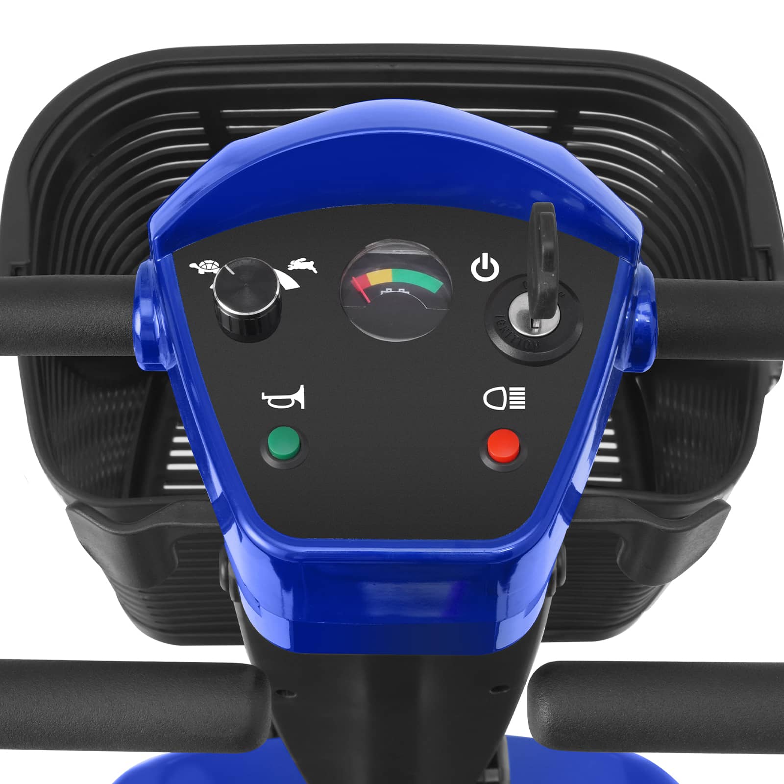 Ecomobi MS02 4-Wheel Mobility Scooter for Adults - 30-Mile Range | 7 MPH Speed