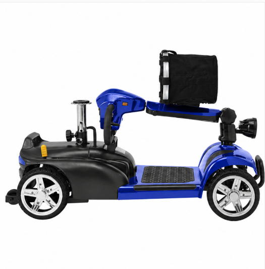 ECOMOBI MS02 4-Wheel Mobility Scooter for Seniors – 30-Mile Range | 7 MPH Top Speed