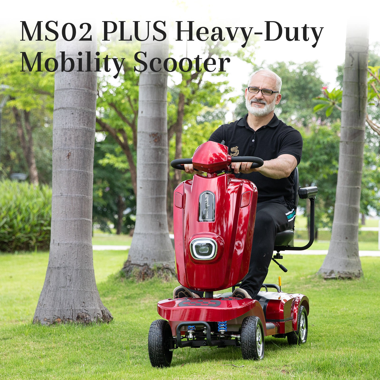 MS02 Plus 400 Pound Capacity Range 16/26 Miles
