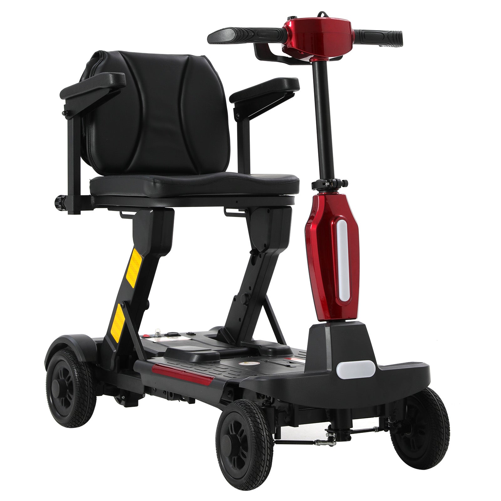 Ecomobi MS02-F Ultra Automatic Folding Mobility Scooter for Seniors – 15-Mile Range | 330 lbs Capacity | Airline Approved