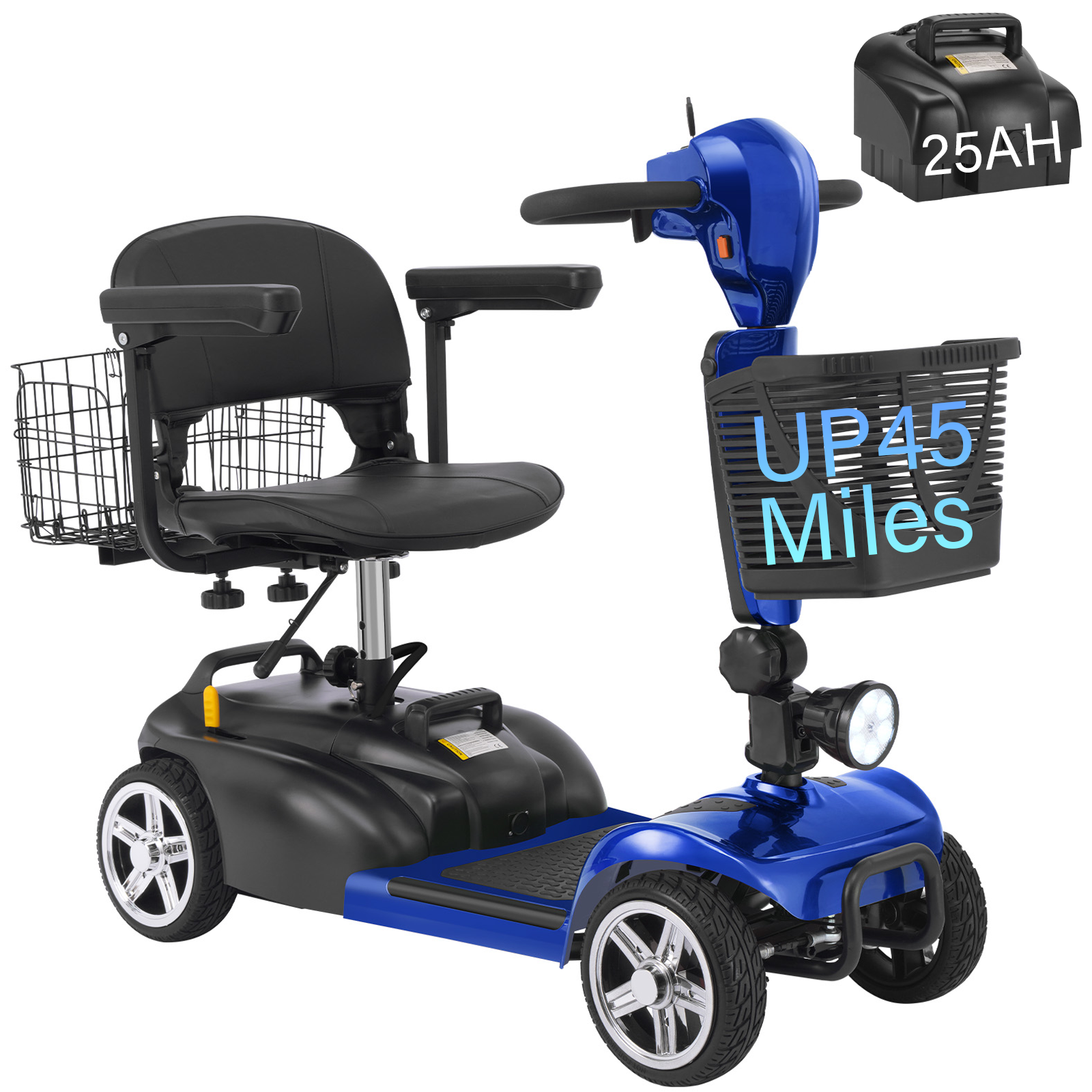 MS02 Multiple Colors Electric Mobility Up to 15 Miles Of Range