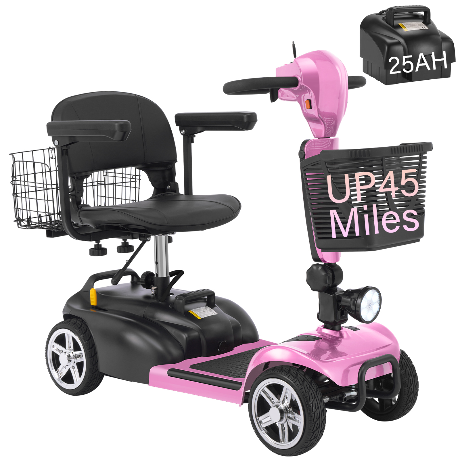 MS02 Multiple Colors Electric Mobility Up to 15 Miles Of Range