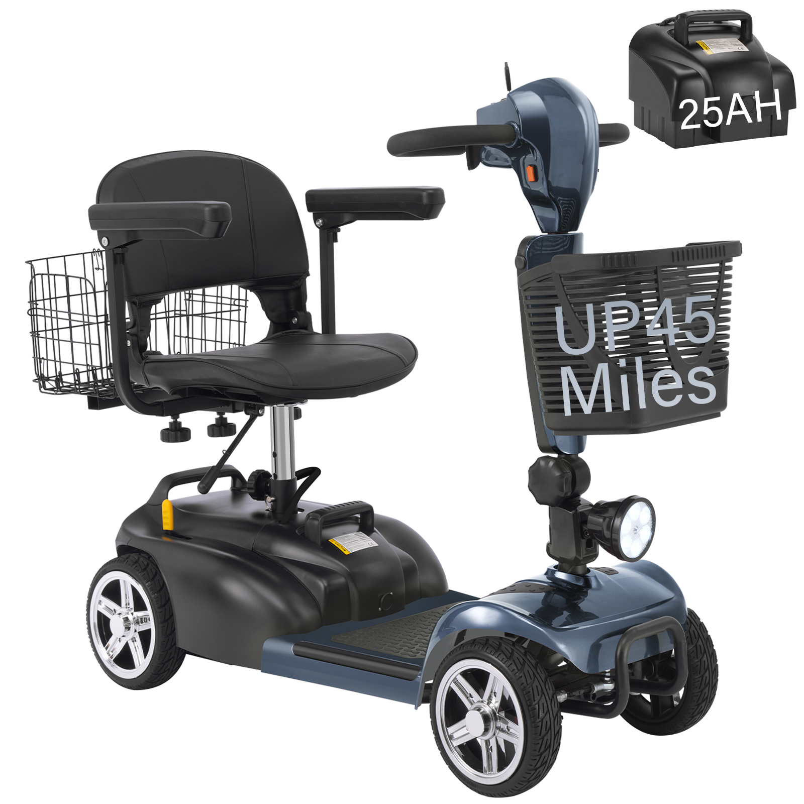 MS02 Multiple Colors Electric Mobility Up to 15 Miles Of Range