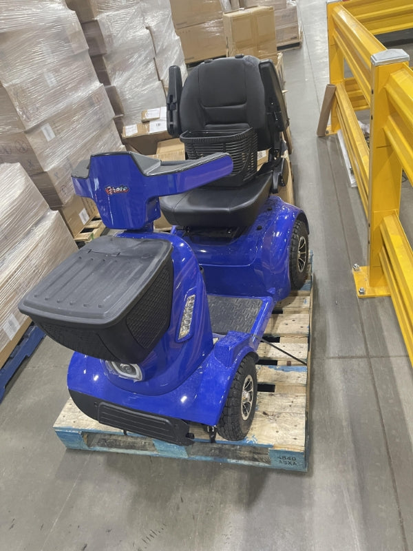 （Used Scooter – 90% New）-MS02 MAX Blue-（Warehouse Pickup – Get $300 Off）